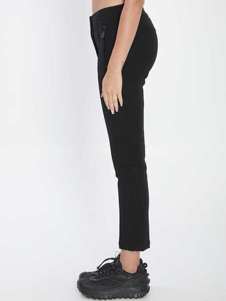 Pantaloni casual Moncler Grenoble Twill Pants BLACK Femei (BM 19100495) 3