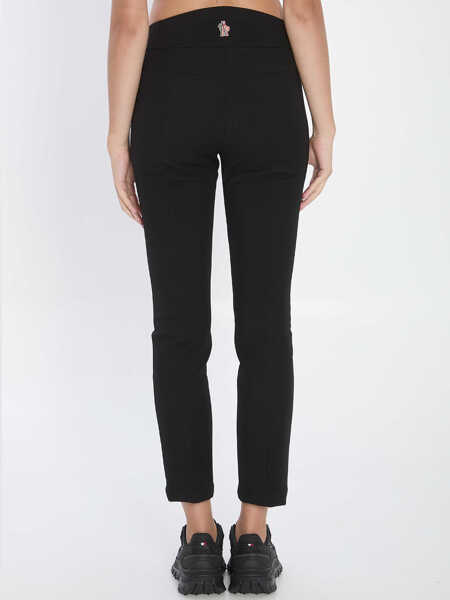 Pantaloni casual Moncler Grenoble Twill Pants BLACK Femei (BM 19100495) 4