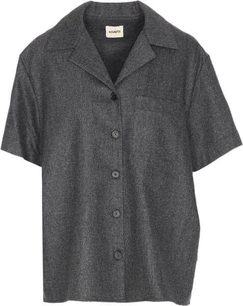 Camasi Khaite Riordan Shirt GREY Femei (BM 19100510) 1