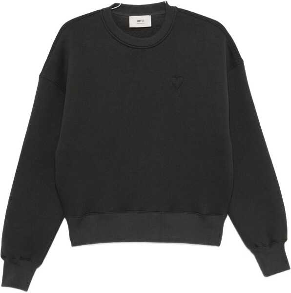 Bluze de trening AMI Paris Ami De Coeur Embosse Sweatshirt ANTHRACITE Femei (BM 19100600) 1