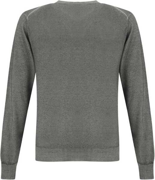 Pulovere CRUCIANI Green V-neck Sweater BRINATO Barbati (BM 19100645) 2