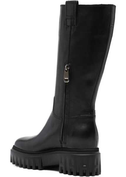 Pantofi cu toc Hogan H700 Boots BLACK Femei (BM 19100774) 3