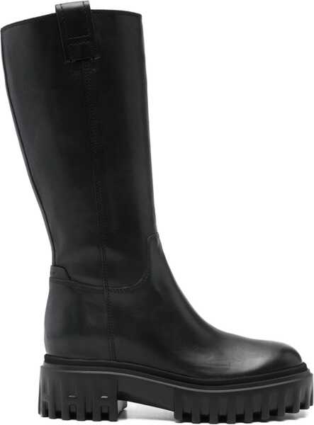 Pantofi cu toc Hogan H700 Boots BLACK Femei (BM 19100774) 1