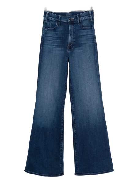 Blugi MOTHER Mother The Hustler Roller Sneak Jeans BLUE Femei (BM 19100922) 1