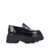 Alexander Wang Alexander Wang Black Leather Carter Platform Loafers Black