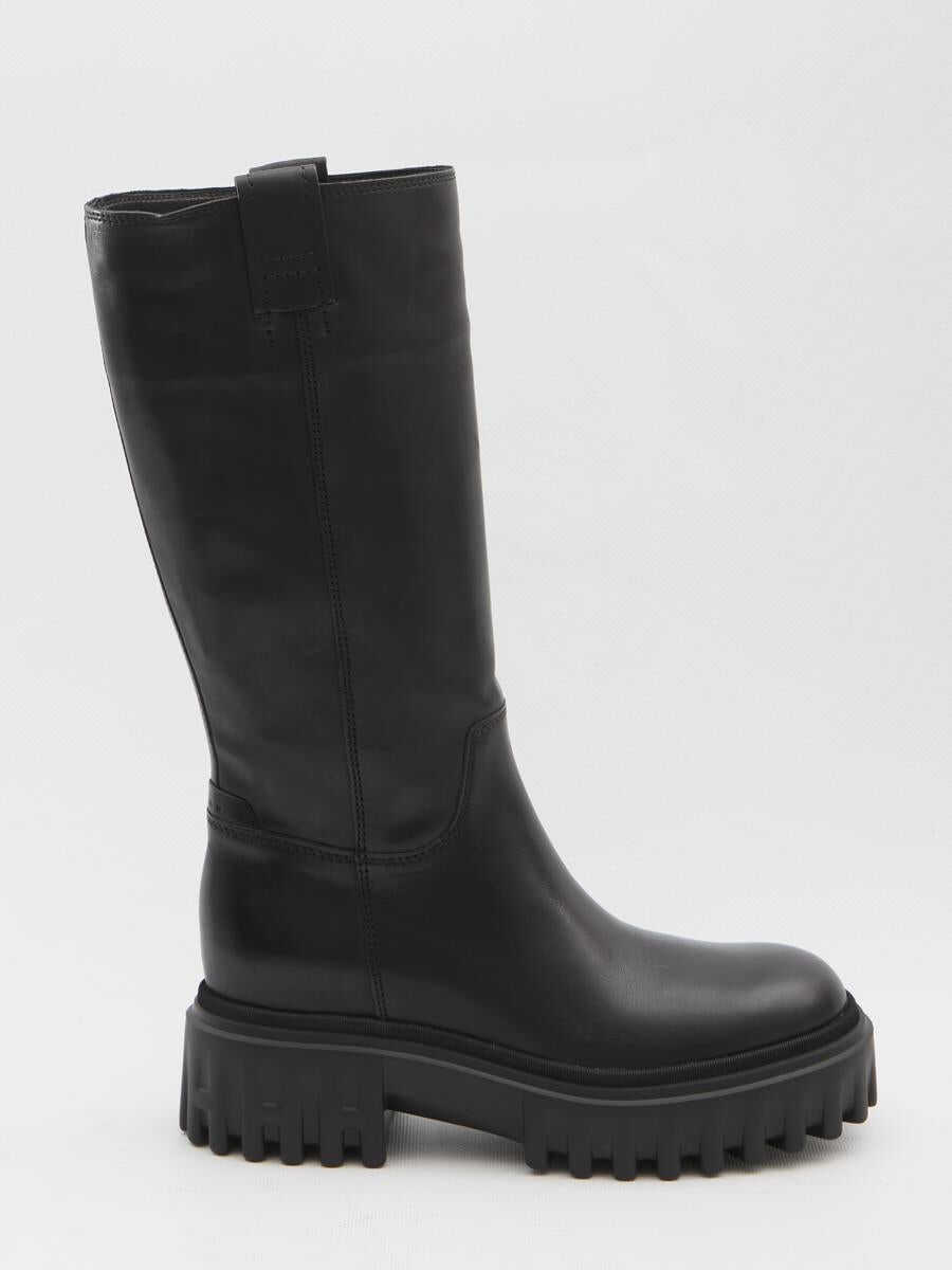Incaltaminte Hogan H700 Boots Black Femei (BM 19101669) 1