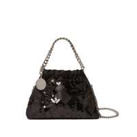 Genti de mana Stella McCartney Falabella Mini Sequined Handbag Femei