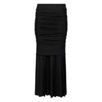 Fuste MM6 Maison Margiela Pleated Midi Skirt Femei