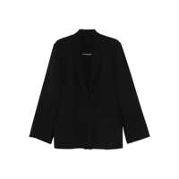Geci Alberta Ferretti Single-Breasted Black Jacket Femei