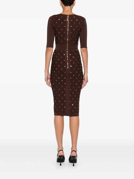 Rochii Elisabetta Franchi Elisabetta Franchi Dresses BROWN Femei (BM 19102953) 4
