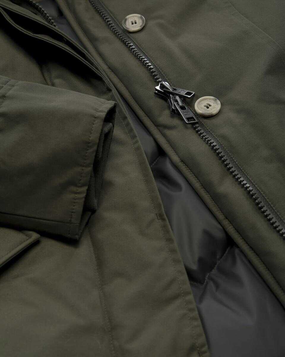 Geci Woolrich Woolrich Jacket DARK GREEN TWO TONES Femei (BM 19103148) 3