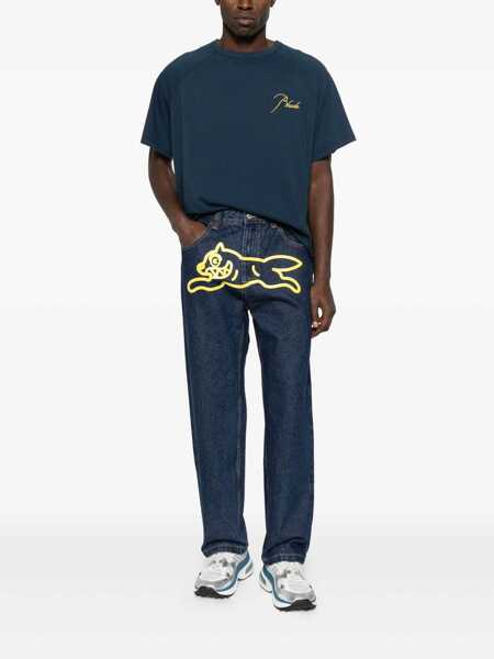 Blugi ICECREAM Icecream Running Dog Denim Jeans BLUE Barbati (BM 19103940) 2