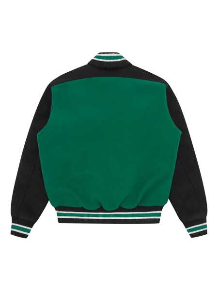 Geci ICECREAM Icecream College Varsity Jacket GREEN Barbati (BM 19103955) 2