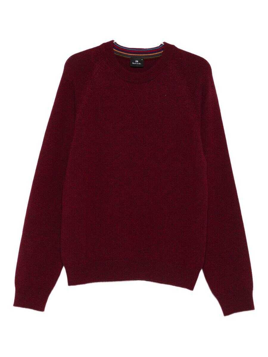 Pulovere Paul Smith Paul Smith Sweaters Bordeaux Red Barbati (BM 19104429) 1