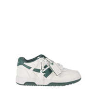 Sneakers Off-White Out Of Office Calf Leather White - Green Barbati