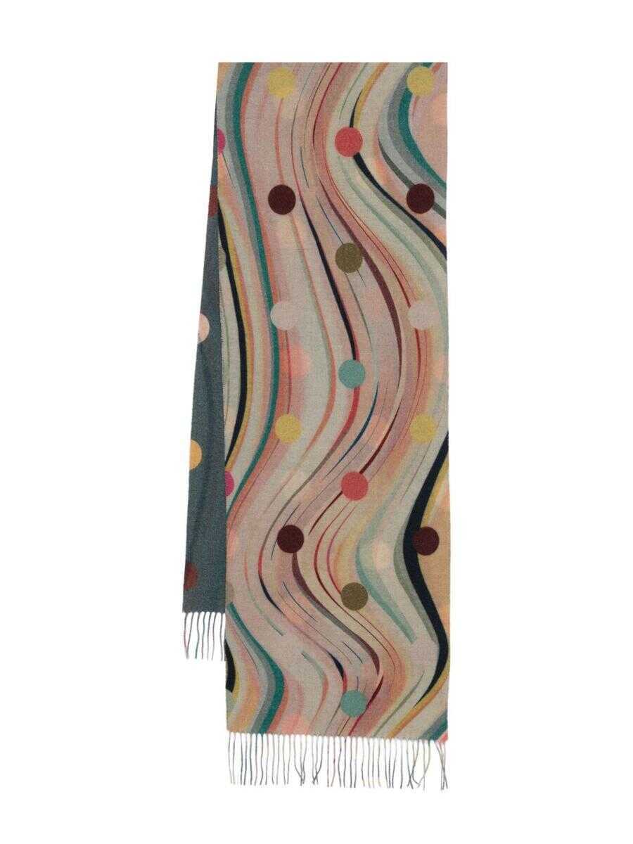Esarfe Paul Smith Paul Smith Wool And Cashmere Scarf MULTICOLOUR Femei (BM 19105791) 1