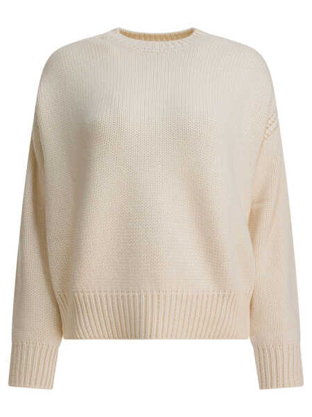 Pulovere casual SA SU PHI Knitwear White Femei (BM 19106445) 1