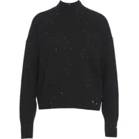 Pulovere Sweater with rhinestones Femei