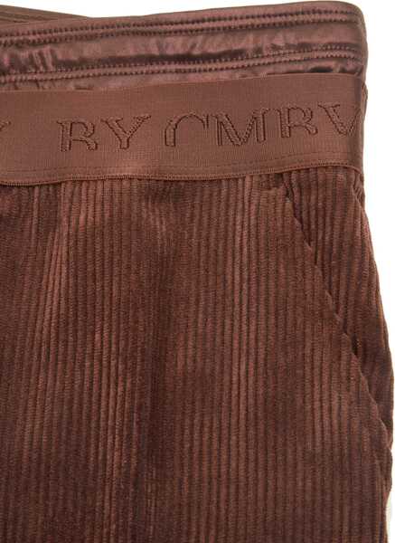Pantaloni casual Cambio Corduroy pants Ava Brown Femei (BM 19106495) 4