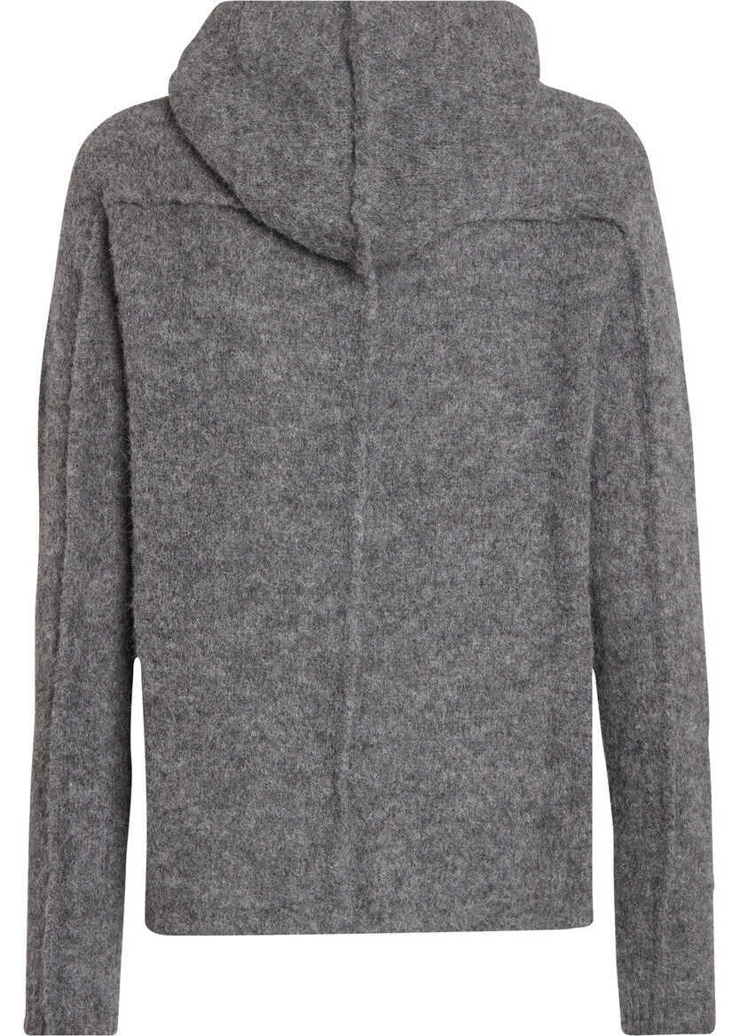 Pulovere Thom / Krom Knit sweater with hood Grey Barbati (BM 19106507) 3