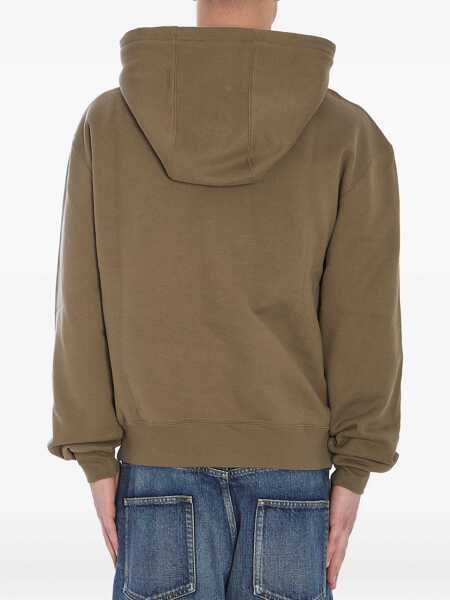 Bluze de trening Saint Laurent Hooded Sweatshirt With Logo GREEN Barbati (BM 19106537) 4