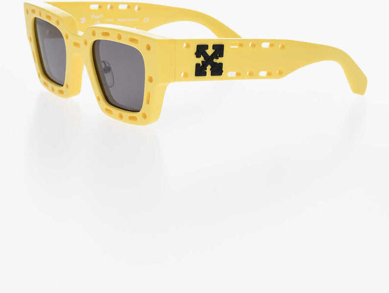 Ochelari de soare Off-White Wayfarer Mercer Sunglasses With Perforated Frame Yellow Femei (BM 19106675) 2