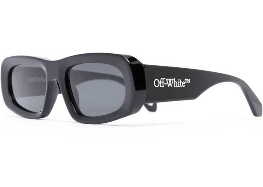 Ochelari de soare Off-White Rectangular Austin Sunglasses With Maxi Rods Black Femei (BM 19106726) 2