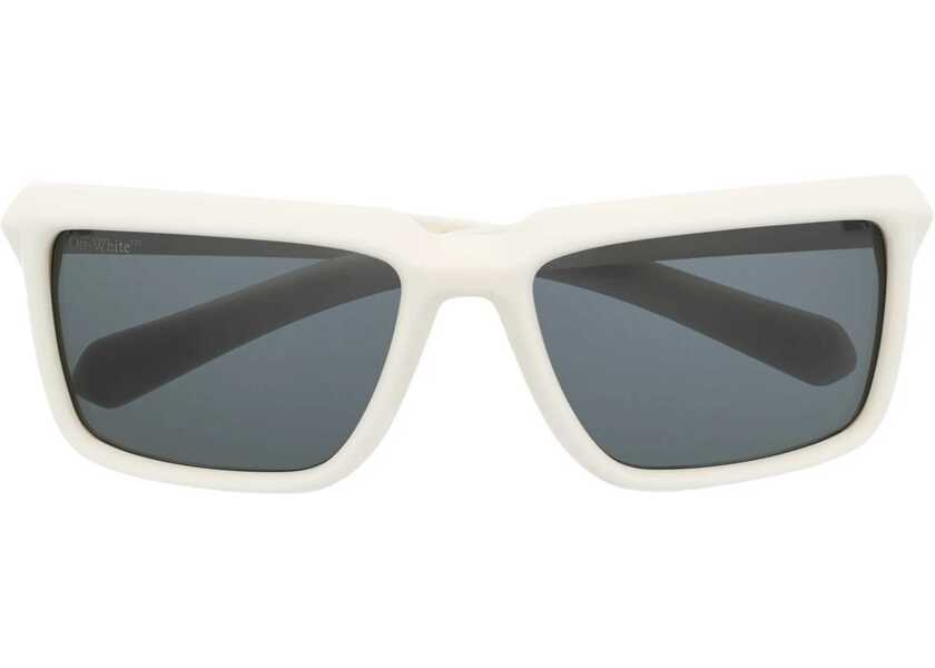 Ochelari de soare Off-White Rectangular Portland Sunglasses With Arrow Rods White Femei (BM 19106729) 1