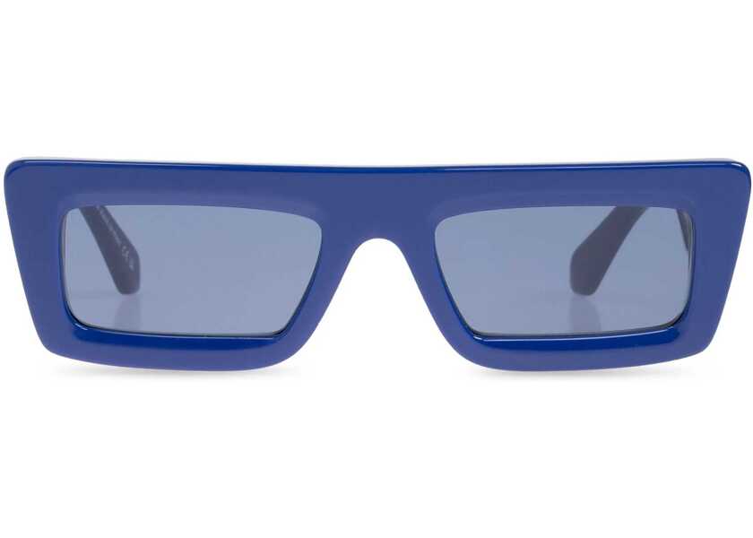 Ochelari de soare Off-White Solid Color Ontario Shield Sunglasses Blue Femei (BM 19106732) 1