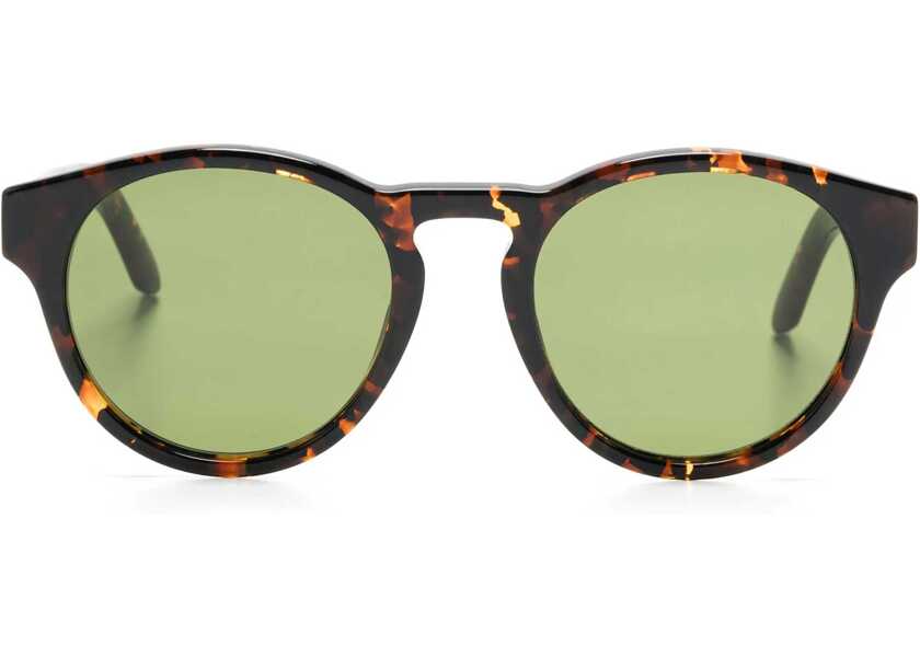 Ochelari de soare Off-White Tortoiseshell Oakland Round Sunglasses With Monogram Brown Femei (BM 19106741) 1