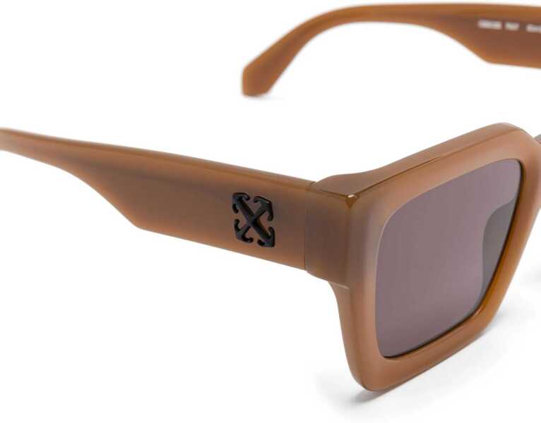 Ochelari de soare Off-White Solid Color Oversized Jackson Wayfarer Sunglasses Brown Femei (BM 19106762) 3