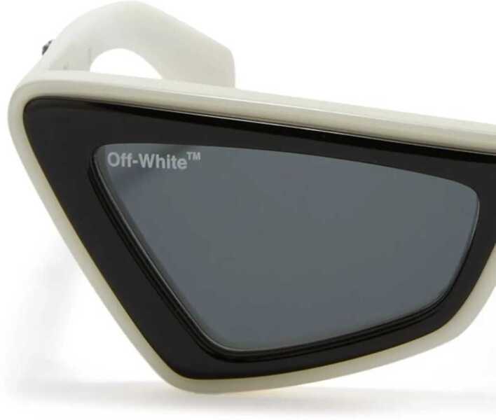 Ochelari de soare Off-White Two-Tone Artemisia Cat Eye Sunglasses Black & White Femei (BM 19106882) 3
