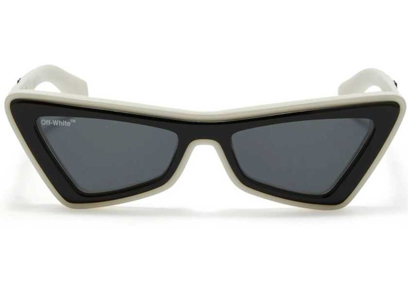 Ochelari de soare Off-White Two-Tone Artemisia Cat Eye Sunglasses Black & White Femei (BM 19106882) 1