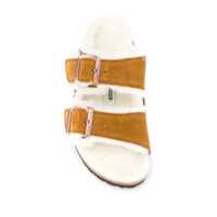 Incaltaminte Birkenstock Dama - Sandale Birkenstock Birkenstock Arizona Slippers With Fur Lining Beige Femei (BM 19106934) - B-mall.ro