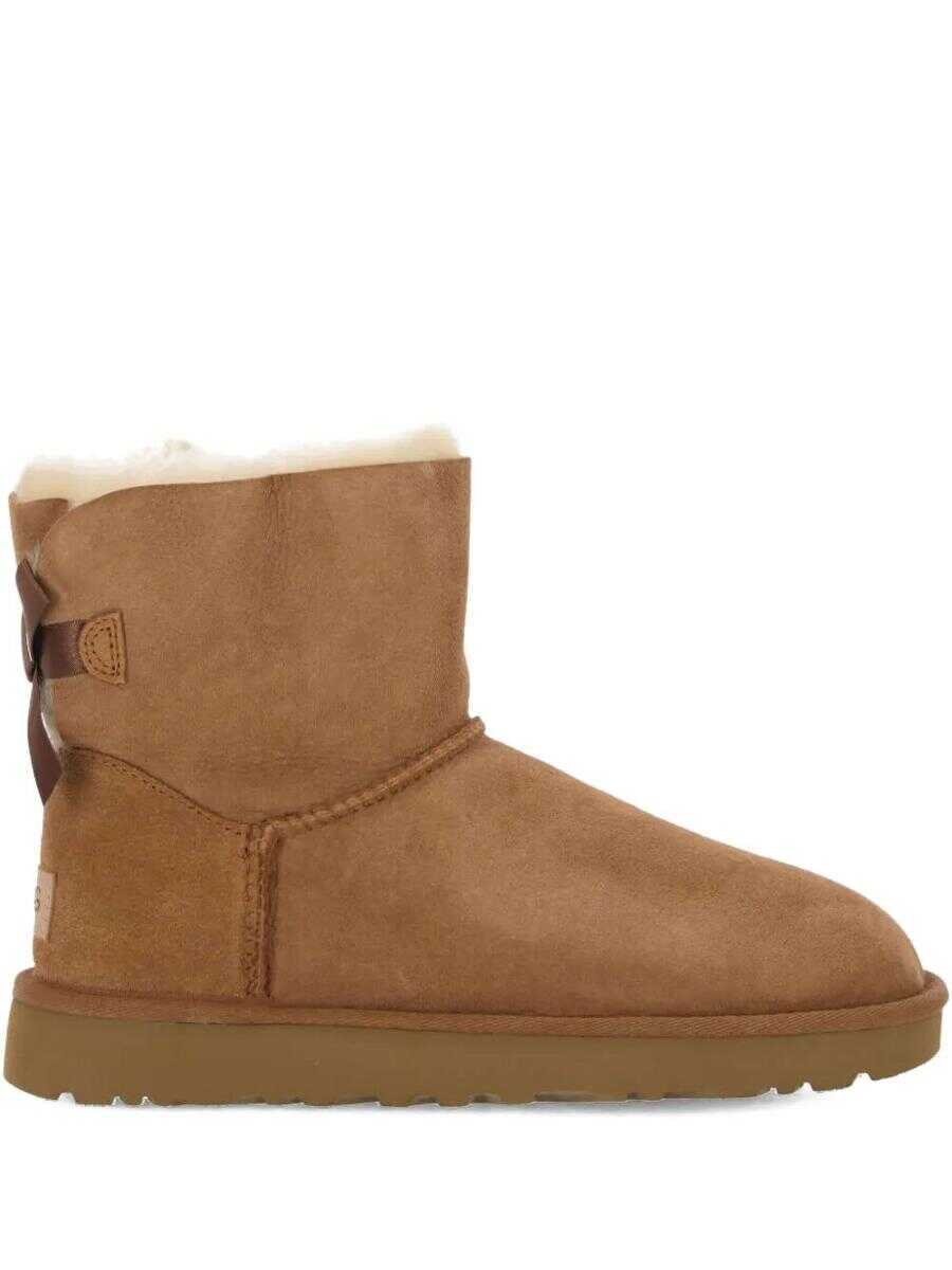 Bocanci UGG UGG Woman Mini Bailey Bow Ii Shoes BROWN Femei (BM 19107069) 1