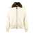 Paul&Shark Paul & Shark Knitted Zipper Cardigan With Shearling Effect Collar WHITE