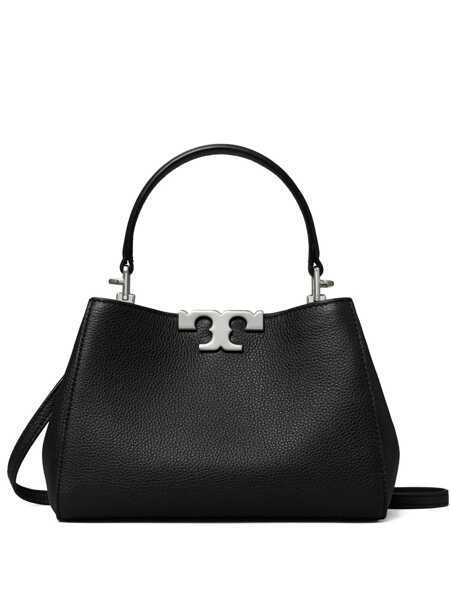 Genti de mana Tory Burch Eleanor Black Handbag With Adjustable And Removable Shoulder Strap In Grained Leather Woman Black Femei (BM 19107672) 1