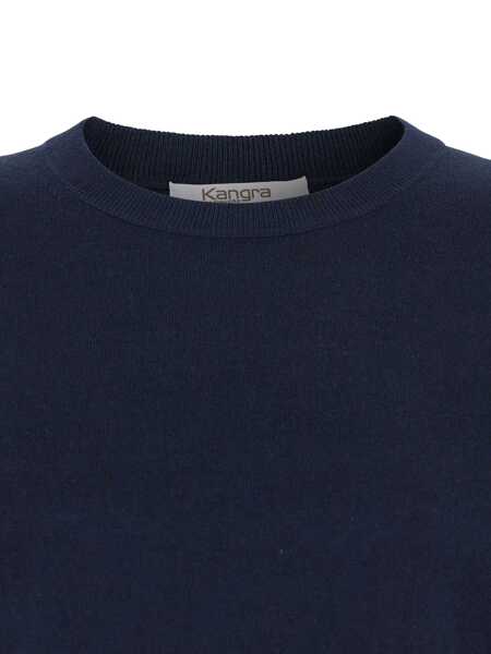 Pulovere Kangra Kangra Cashmere Blue High Neck Knitwear BLUE Barbati (BM 19107885) 3