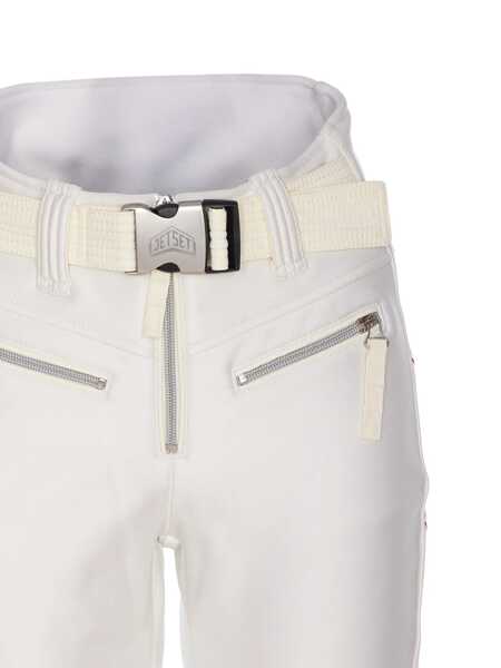 Pantaloni casual Jet Set Jet Set Trousers WHITE Femei (BM 19108140) 4
