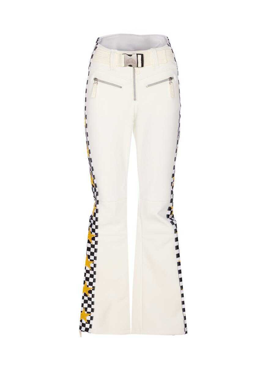 Pantaloni casual Jet Set Jet Set Trousers White Femei (BM 19108143) 1