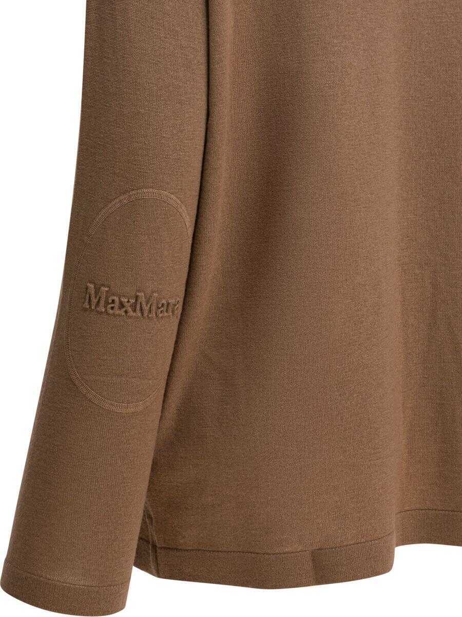 Pulovere Max Mara S Max Mara Heroic Sweatshirt BROWN Femei (BM 19108233) 4