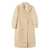 TWINSET Twinset Double-Breasted Coat Beige