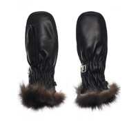 Accesorii Restelli Water-Repellent Nappa Leather Mitten Accessories Femei