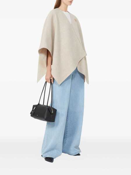 Accesorii Max Mara Max Mara Short Cape With A Rectangular Design BROWN Femei (BM 19109766) 3