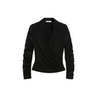 Bluze Max Mara Jersey And Tulle Blouse Femei