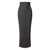Alberta Ferretti Alberta Ferretti Charcoal Pencil Skirt In Virgin Wool Black