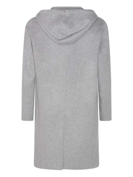 Paltoane Lardini Lardini Grey Wool Coat Beige Barbati (BM 19110072) 2