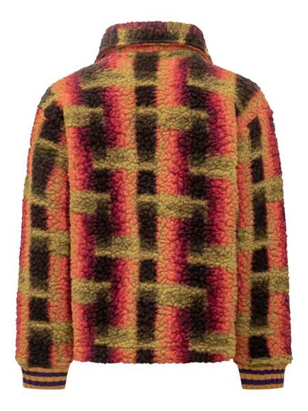 Geci GCDS Gcds Gcds Multicolor Plaid Sherpa Jacket MULTICOLOR Barbati (BM 19110258) 2