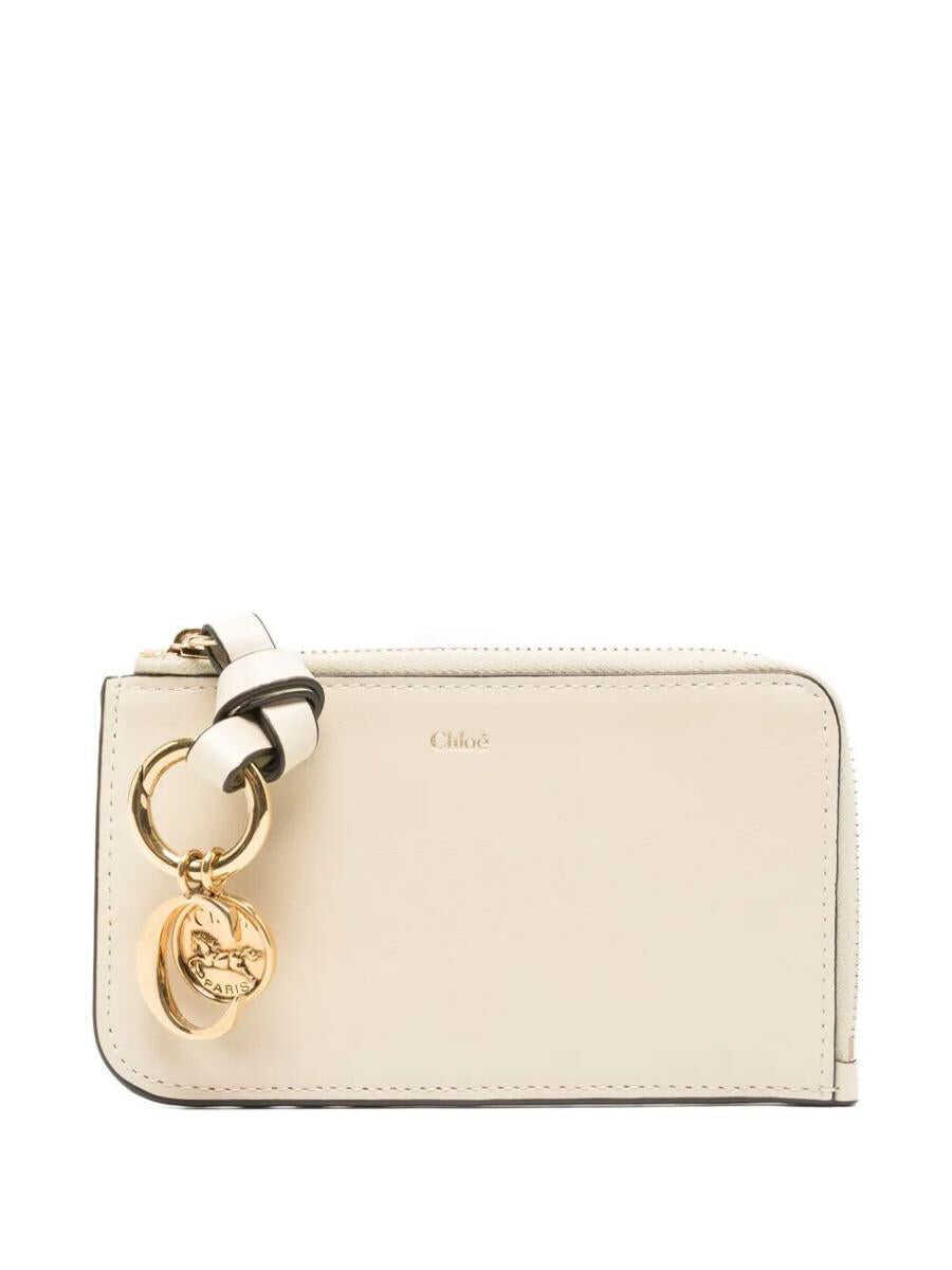 Portofele Chloe Chlo Alphabet Large Wallet Accessories WHITE Femei (BM 19110861) 1