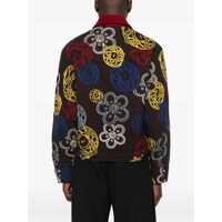 Geci Kenzo pentru Barbati - Geci Kenzo Kenzo Kenzo Cotton Jacket With Multicolored Floral Print BROWN Barbati (BM 19111356) - B-mall.ro